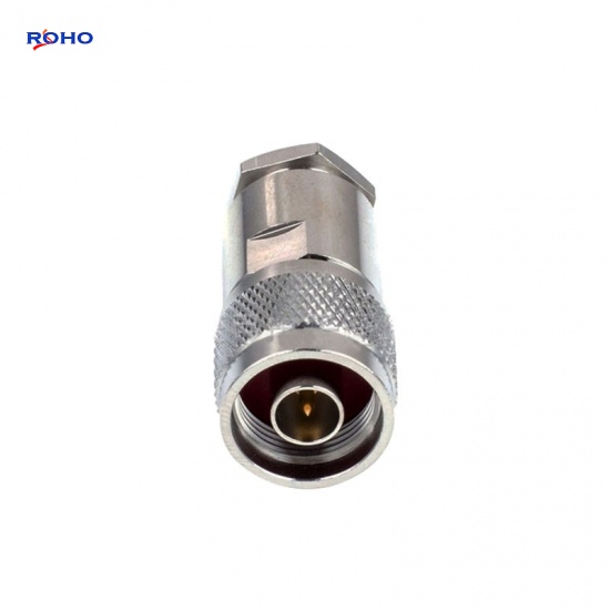 N Type Male Clamp RF Coaxial Connector