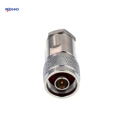 N Type Male Clamp RF Coaxial Connector