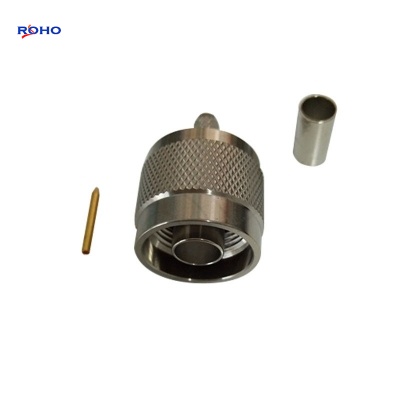 N Type Male Crimp RF Coaxial Connector