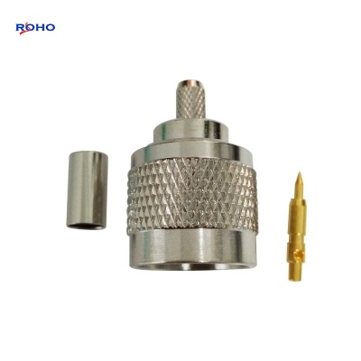 N Type Male Crimp RF Coaxial Connector