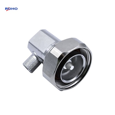 7-16 DIN Male Right Angle Crimp RF Coaxial Connector