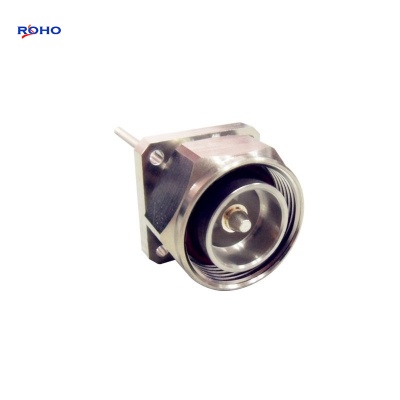 7-16 DIN Male  4 Hole Flange RF Coaxial Connector