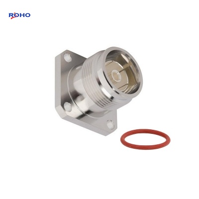 4.3-10 Female 4 Hole Flange Coaxial Connector