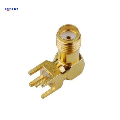 SMA Female Right Angle RF Coaxial Connector