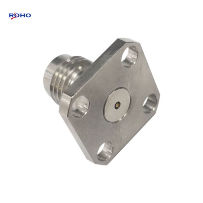 SMA Female 4 Hole Flange Coaxial Connector