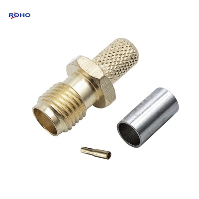 SMA Female Crimp RF Coaxial Connector