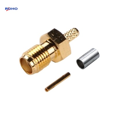 SMA Female Crimp RF Coaxial Connector