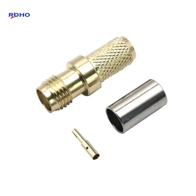 SMA Female Crimp RF Coaxial Connector