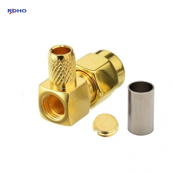 SMA Male Right Angle Coaxial Connector