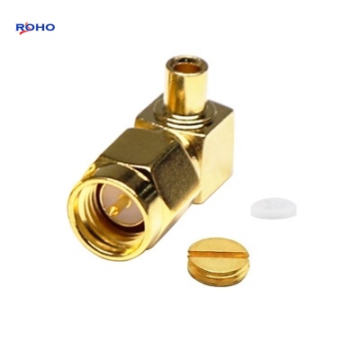 SMA Male Right Angle RF Coaxial Connector