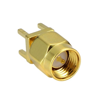 SMA Male Solder Thru Hole Connector