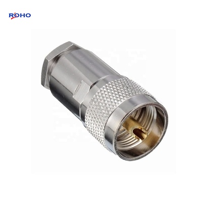 UHF Male RF Coaxial Connector