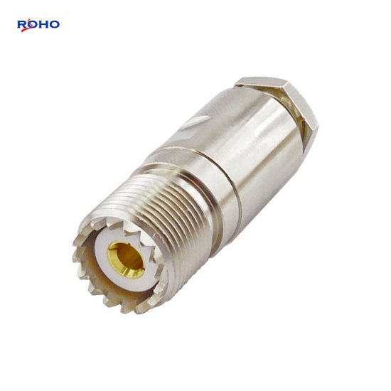 UHF Female Clamp RF Coaxial Connector