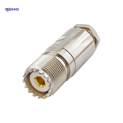 UHF Female Clamp RF Coaxial Connector