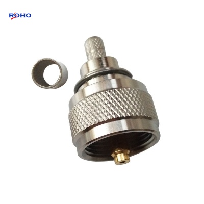 UHF Male Crimp RF Coaxial Connector