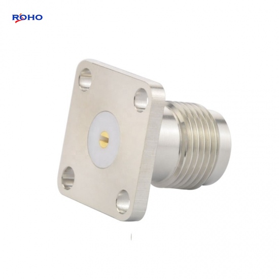 TNC Female 4 Hole Flange Connector Connector