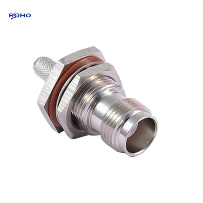 TNC Female Bulkhead Coaxial Connector