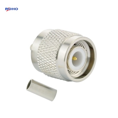 TNC Male Crimp RF Coaxial Connector