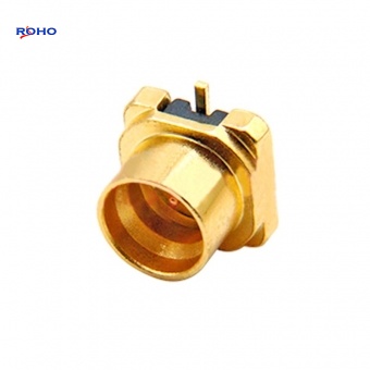 SMP Male Straight Connector Solder Attachment Surface Mount For PCB ...
