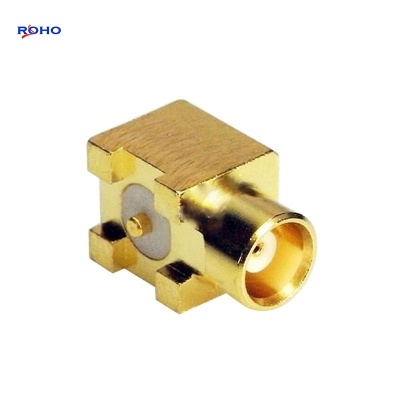 MCX Jack Right Angle PCB Connector