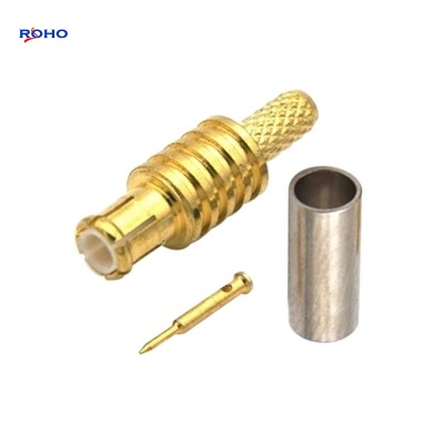 MCX Plug Crimp Connector