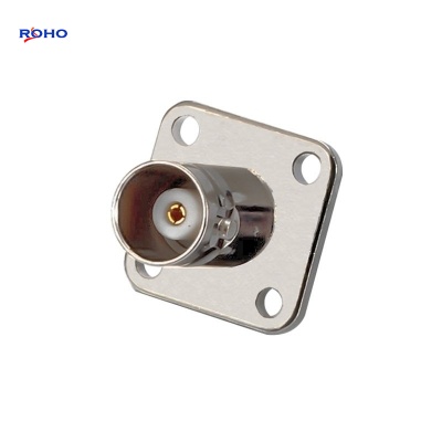 BNC Female 4 Hole Flange Connector