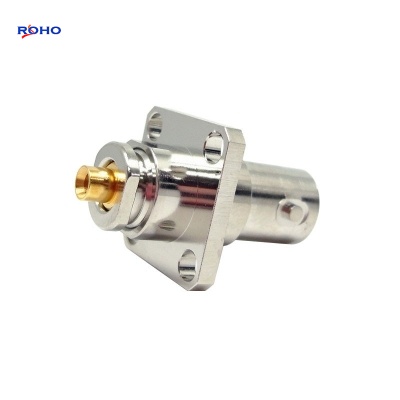 BNC Female 4 Hole Flange Connector