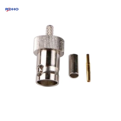 BNC Female Crimp Coaxial Connector