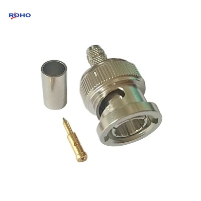 BNC Male Crimp Connector for LMR200