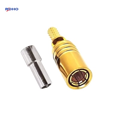 SMB Female Straight Crimp Connector