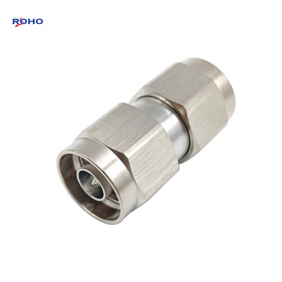 N Male to N Male Straight RF Connector Adapter