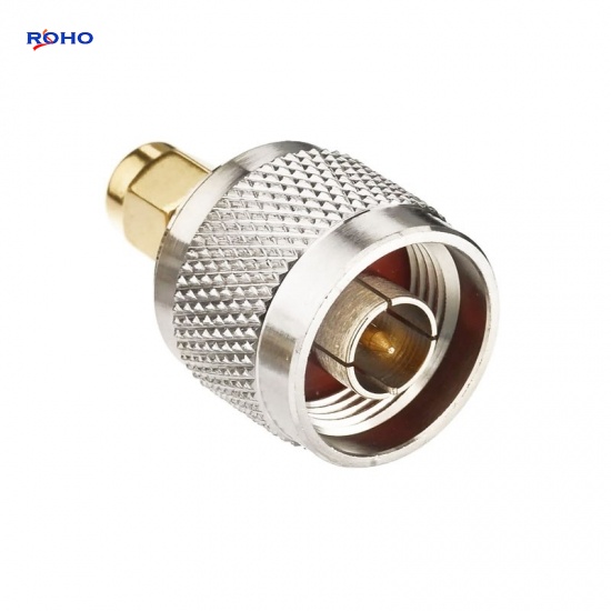 N Male to SMA Male Coaxial Adapter