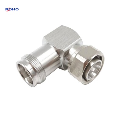 4.3-10 Male to 4.3-10 Female Right Angle Adapter