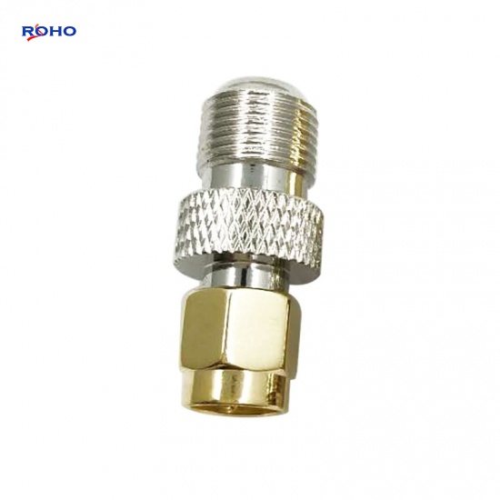 F Female to SMA Male Connector Adapter