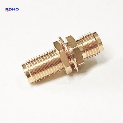 SMA Female to SMA Female Bulkhead Adaptor