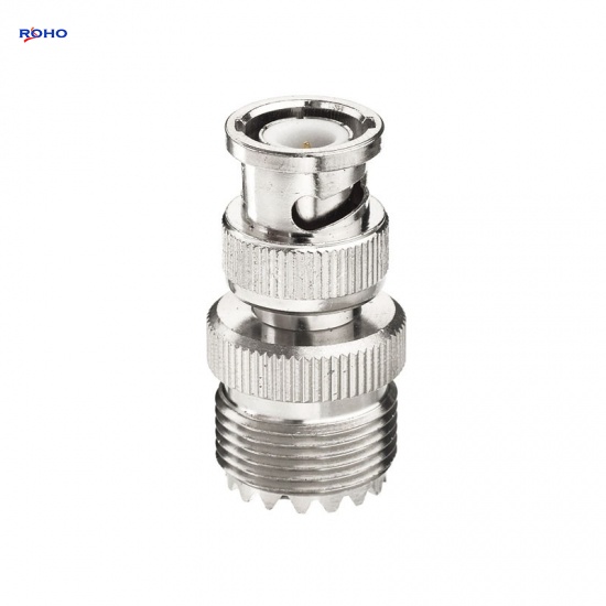 BNC Male to UHF Female Coaxial Adapter