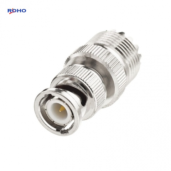 BNC Male to UHF Female Coaxial Adapter