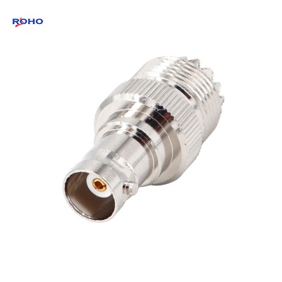 BNC Female to UHF Female Coaxial Adapter