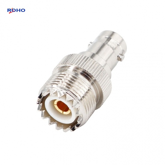BNC Female to UHF Female Coaxial Adapter