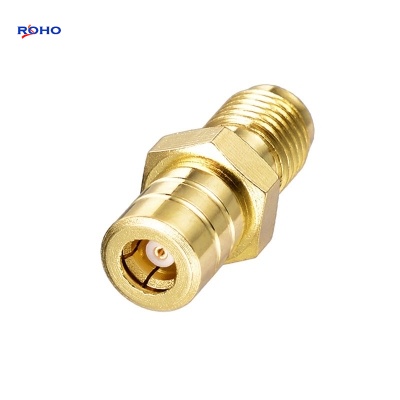 SMB Plug Male to SMA Female RF Adapter