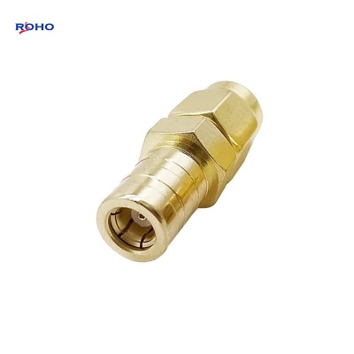 SMB Plug Female to SMA Male RF Coaxial Adapter