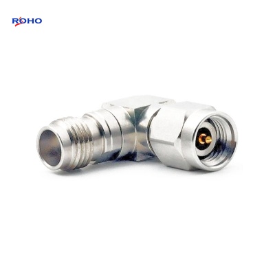 2.92mm Male to 2.4mm Female Right Angle Connector Adapter