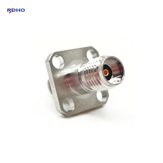 2.92mm Female to 2.92mm Female 4 Hole Flange Adapter