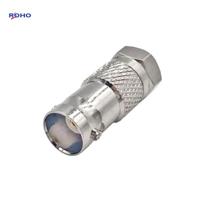 F Male to BNC Female Connector Adapter