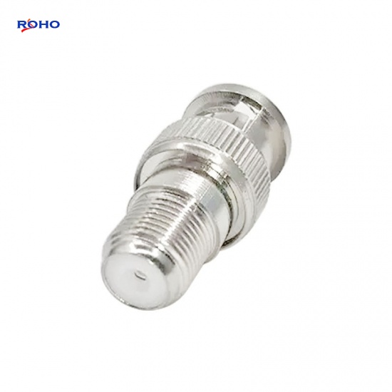 F Female to BNC Male Connector Adapter
