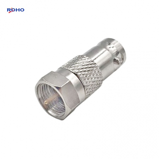 F Male to BNC Female Connector Adapter