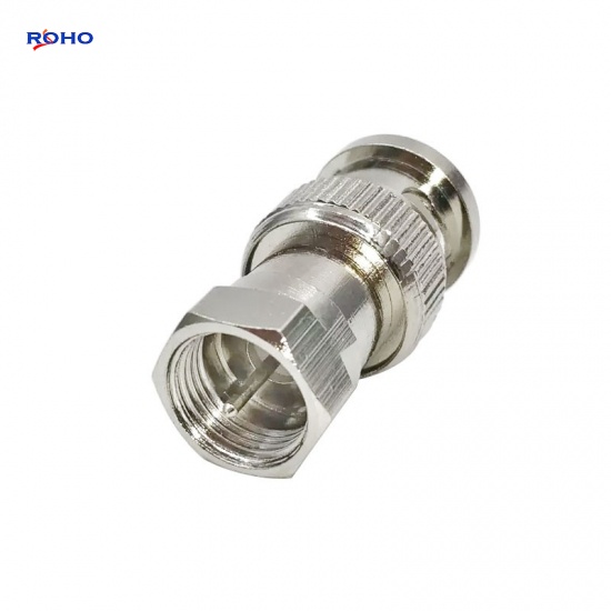 F Male to BNC Male Connector Adapter
