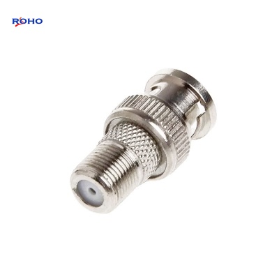 F Female to BNC Male Connector Adapter