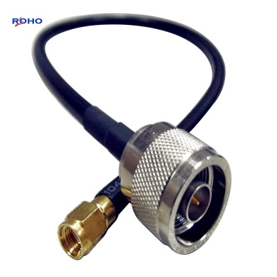 N Male to RP SMA Male LMR195 Cable Assembly