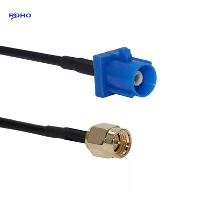 SMA Male to Fakra C Plug Cable Assembly
